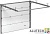 Гаражные автоматические ворота ALUTECH Trend размер 2750х2750 мм в Ипатово 